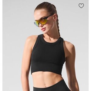 Alo Seamless Delight High Neck Bra